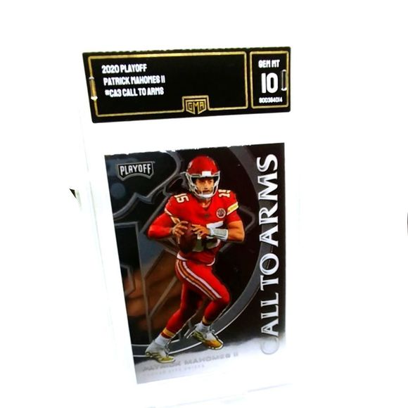 2020 PLAYOFF PATRICK MAHOMES II CALL TO ARMS # CA-3 - Picture 5 of 6